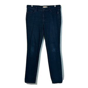Tory Burch Womens 32 Solid Blue  Legging Pant Bottom Jeans